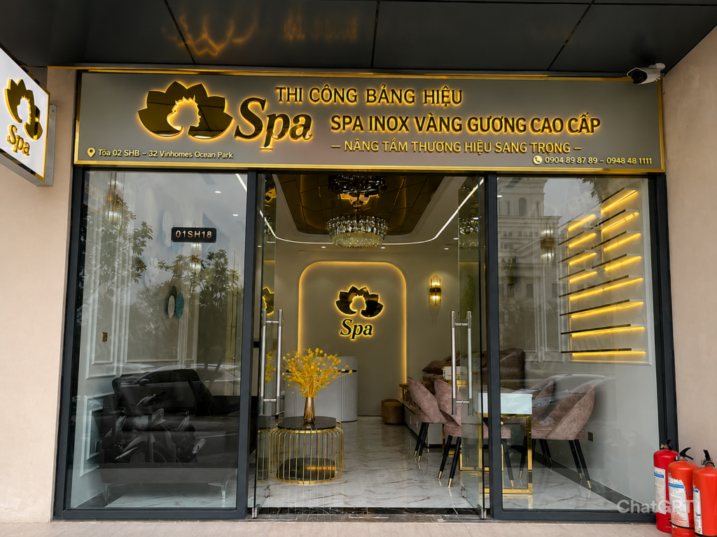 Bảng hiẹu decor